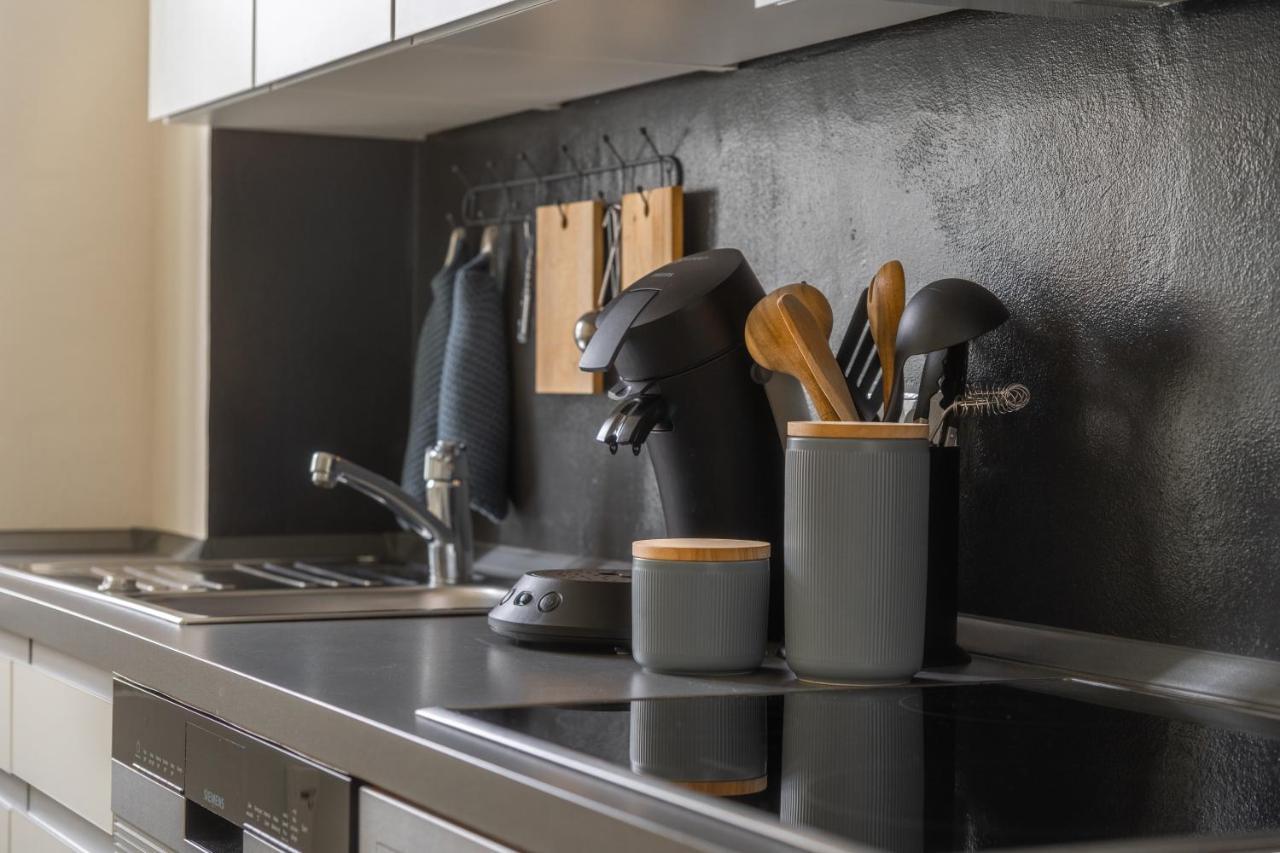 Burghofdrei Hygge & Zentral P-Platz Streaming Apartment เฟลนส์บวร์ก ภายนอก รูปภาพ